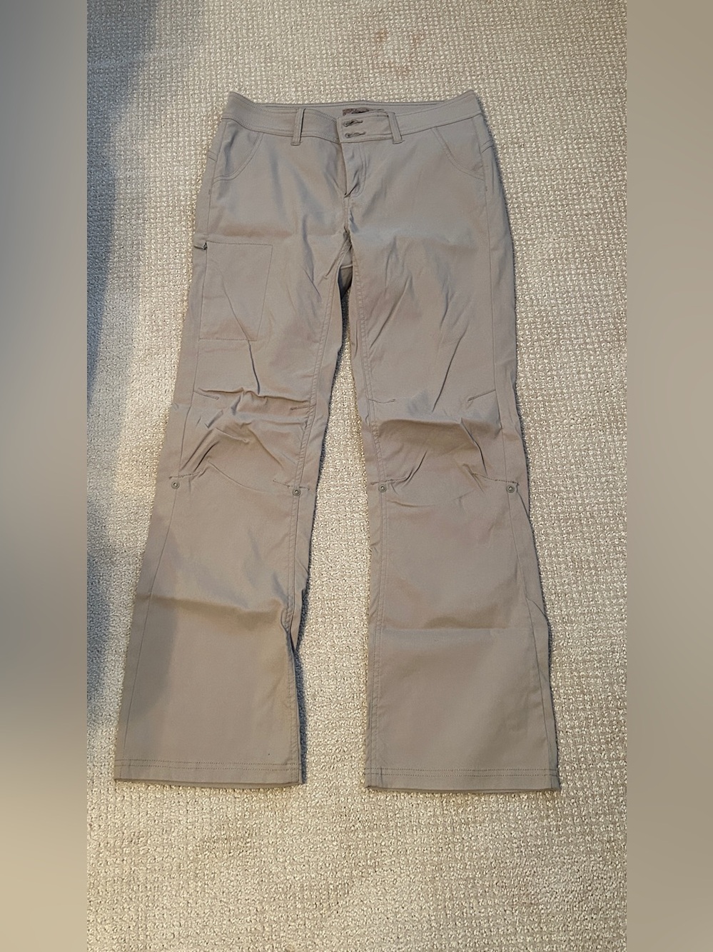 Women’s Prana Tan Utility Cargo Pants - Casual Workwear